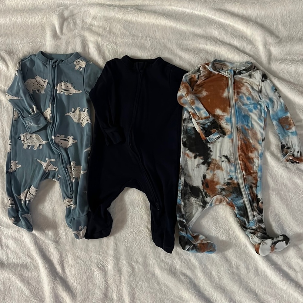 3 boy sleepers 0 to 3 months